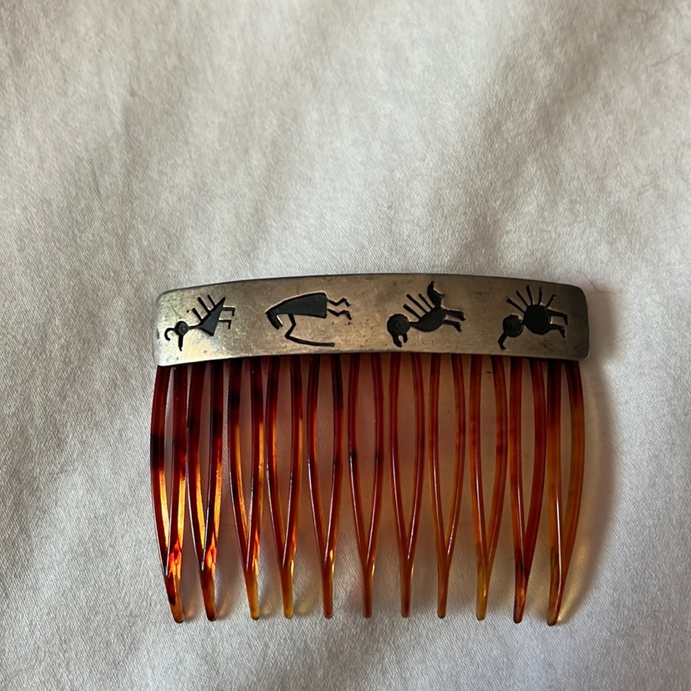 Native American hair clip